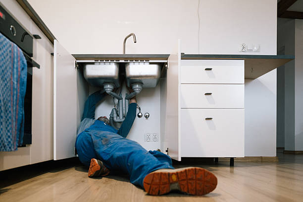 Professional Drain Cleaning technician working in Jeannette, PA